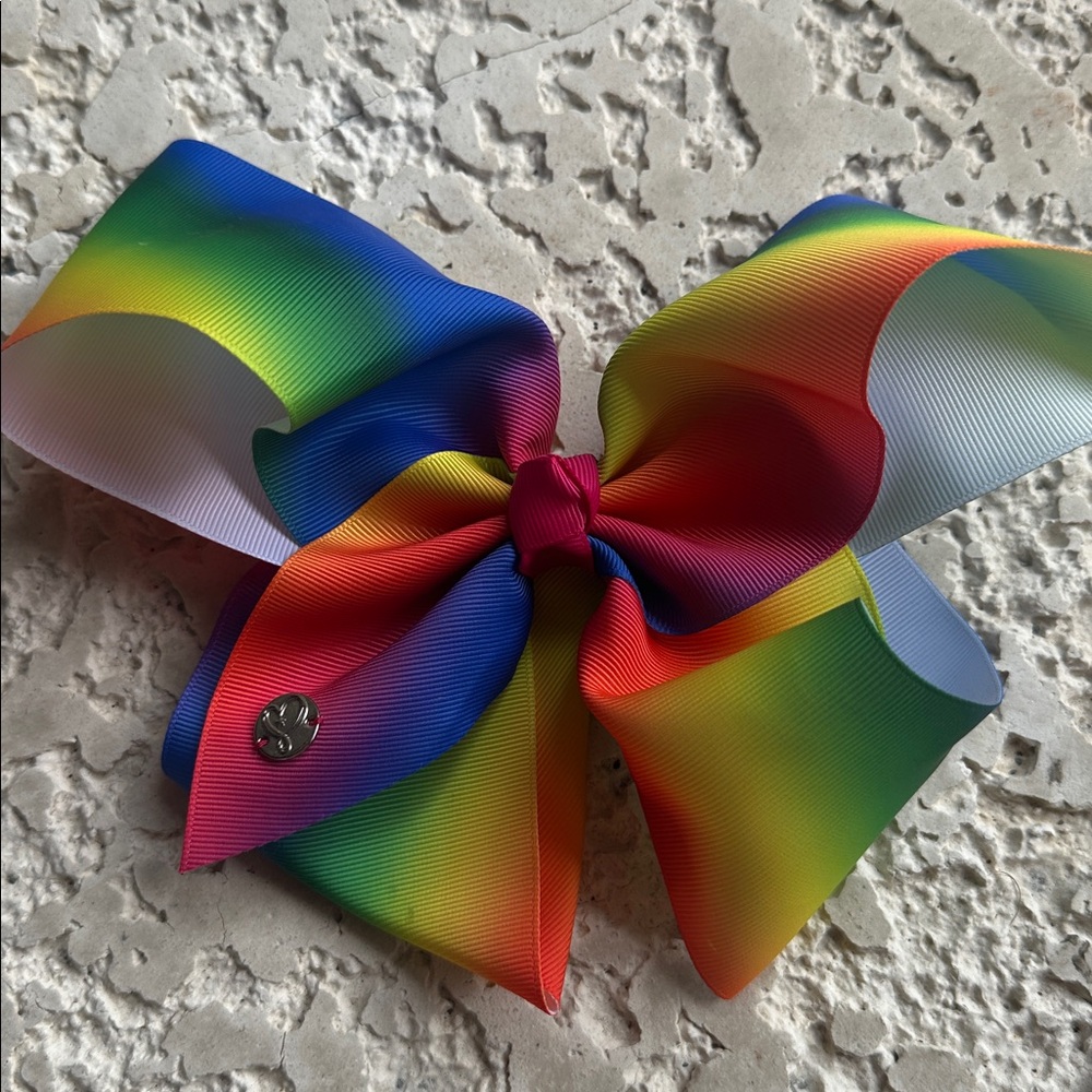 Hair bow Jojo bow Rainbow Hair Bow